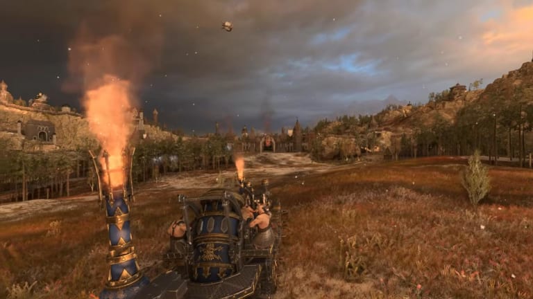 Total War: Warhammer 3’s Chaos Dwarfs field a literal pain train